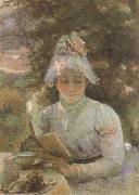 Marie Bracquemond Tea Time Sweden oil painting artist